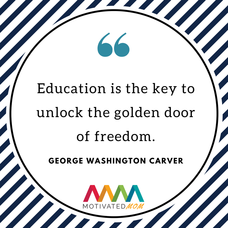 education-is-the-key=to-unlock-the-golden-door-of-freedom=by-George-Washington-carver