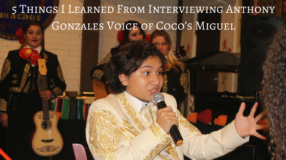 5 Things I Learned From Interviewing Anthony Gonzalez Voice of Coco’s Miguel