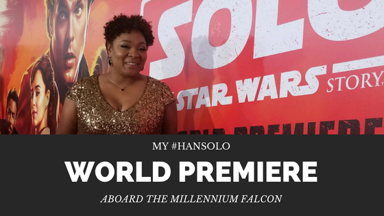 My #HanSolo World Premiere Experience Aboard The Millennium Falcon