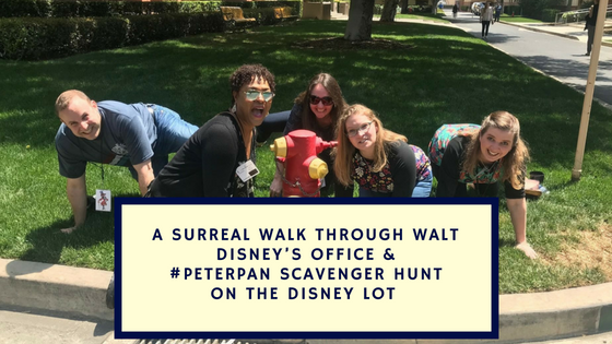 A Surreal Walk Through Walt Disney’s Office And Peter Pan Scavenger Hunt On The Disney Lot