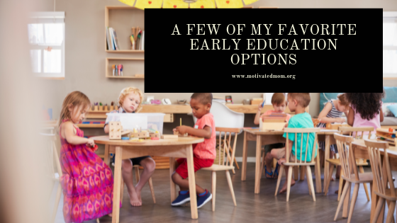A Few Of My Favorite Types Of Early Education Options