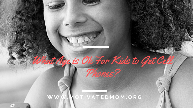 What Age is Ok For Kids to Get Cell Phones?