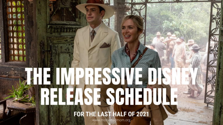 The Impressive Disney Release Schedule for the Last Half of 2021