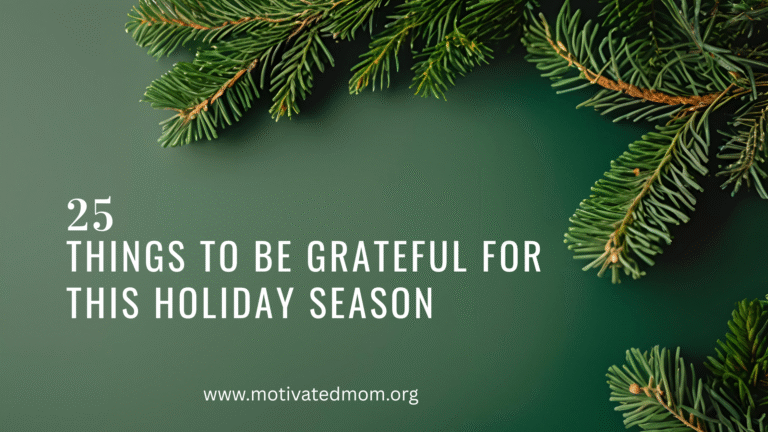 25 Things to be Grateful For This Holiday Season