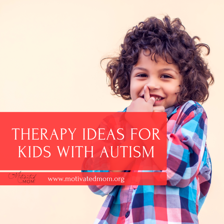 Therapy Ideas For Kids With Autism